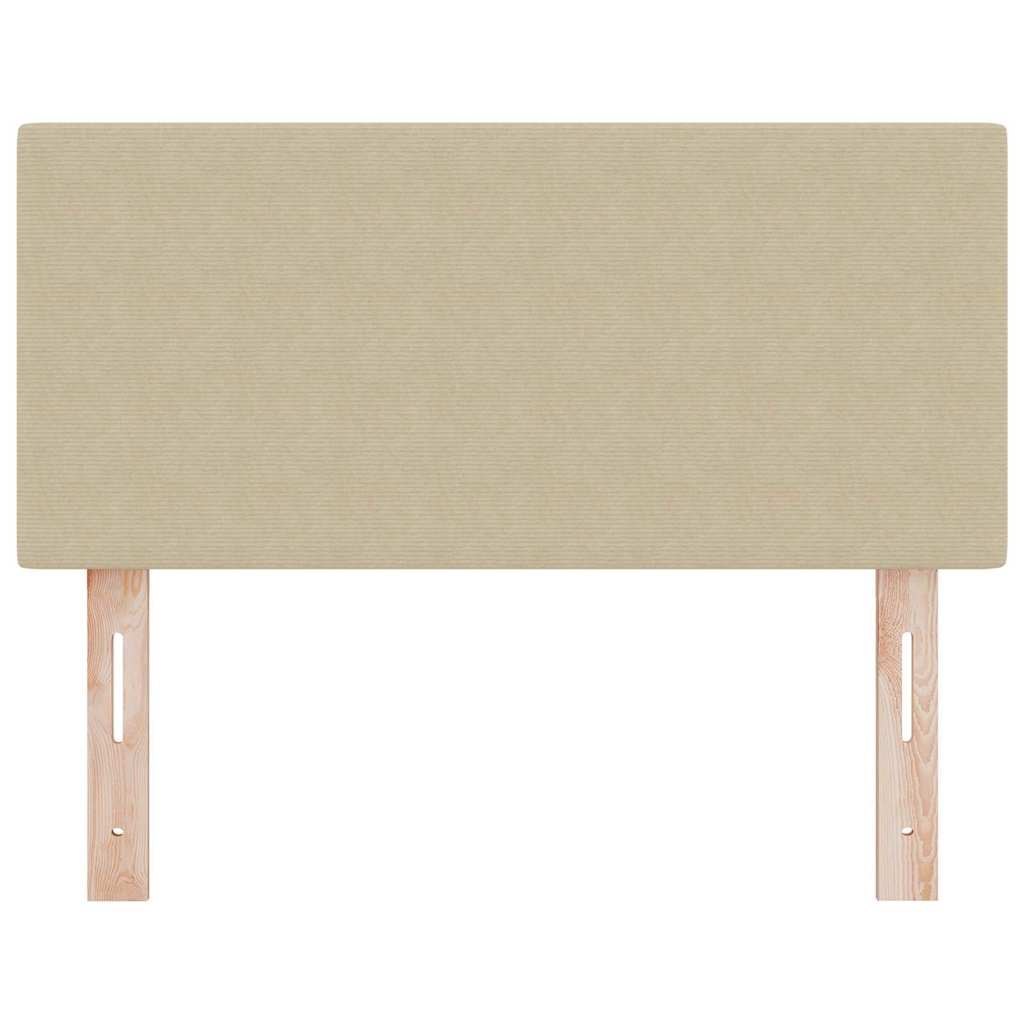 Ledowe wezgłowie Plain Design Jasnozielone Szare 80 cm Z dzianiny kordurowej Lumarko!