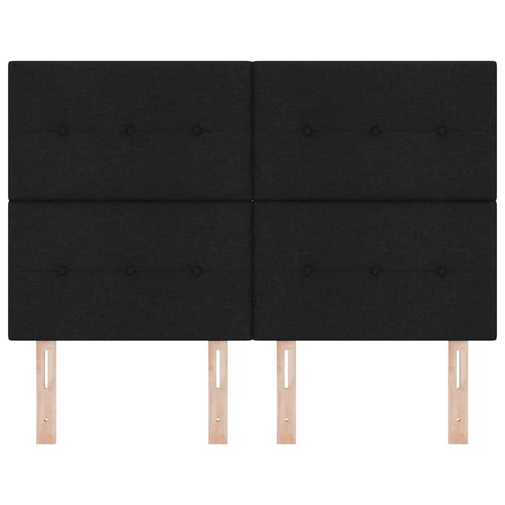 Wezgłowie LED Czarne 80 cm, Tkanina Lumarko!
