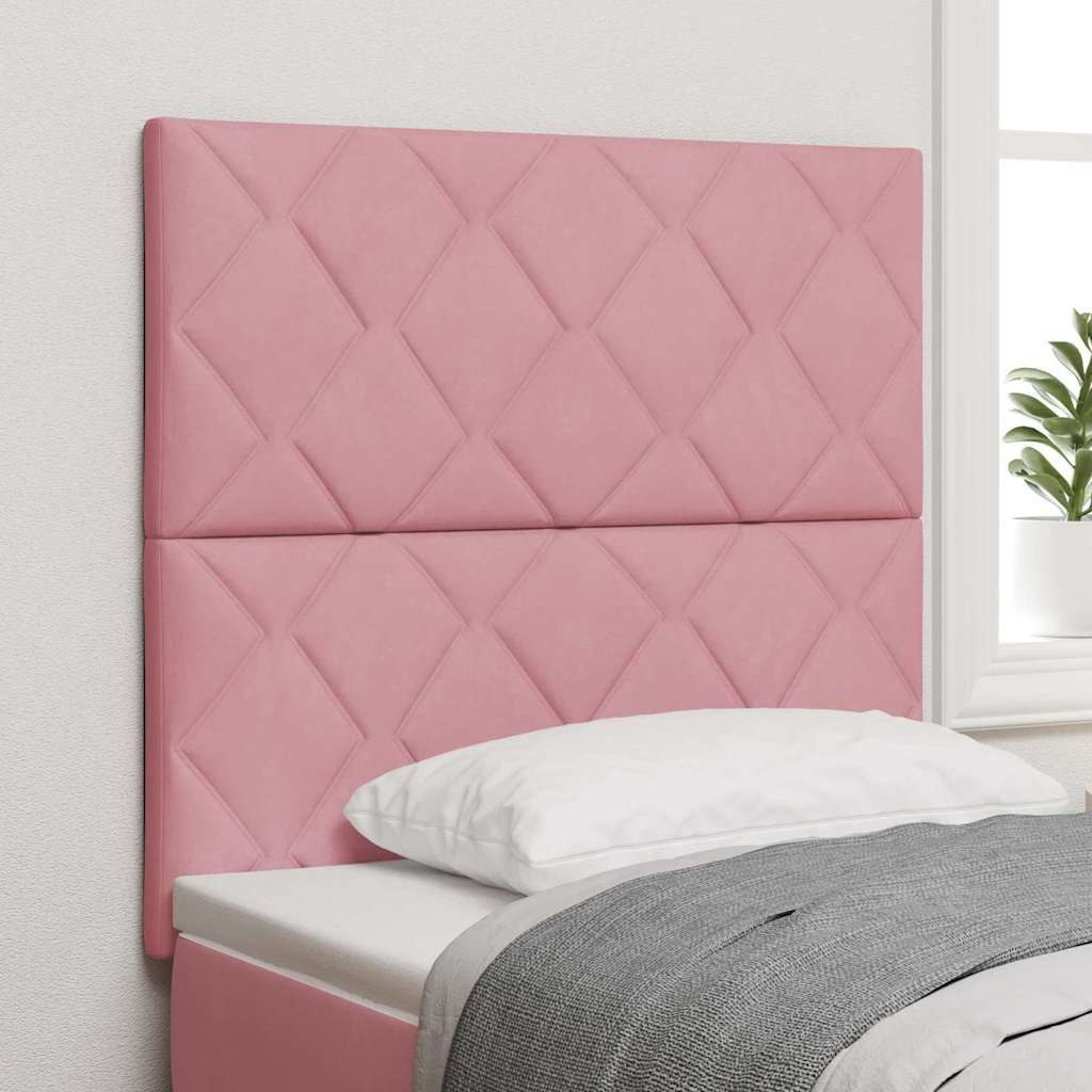 LED zagłówek w różowe diamentowe wzory, 90 cm Lumarko!
