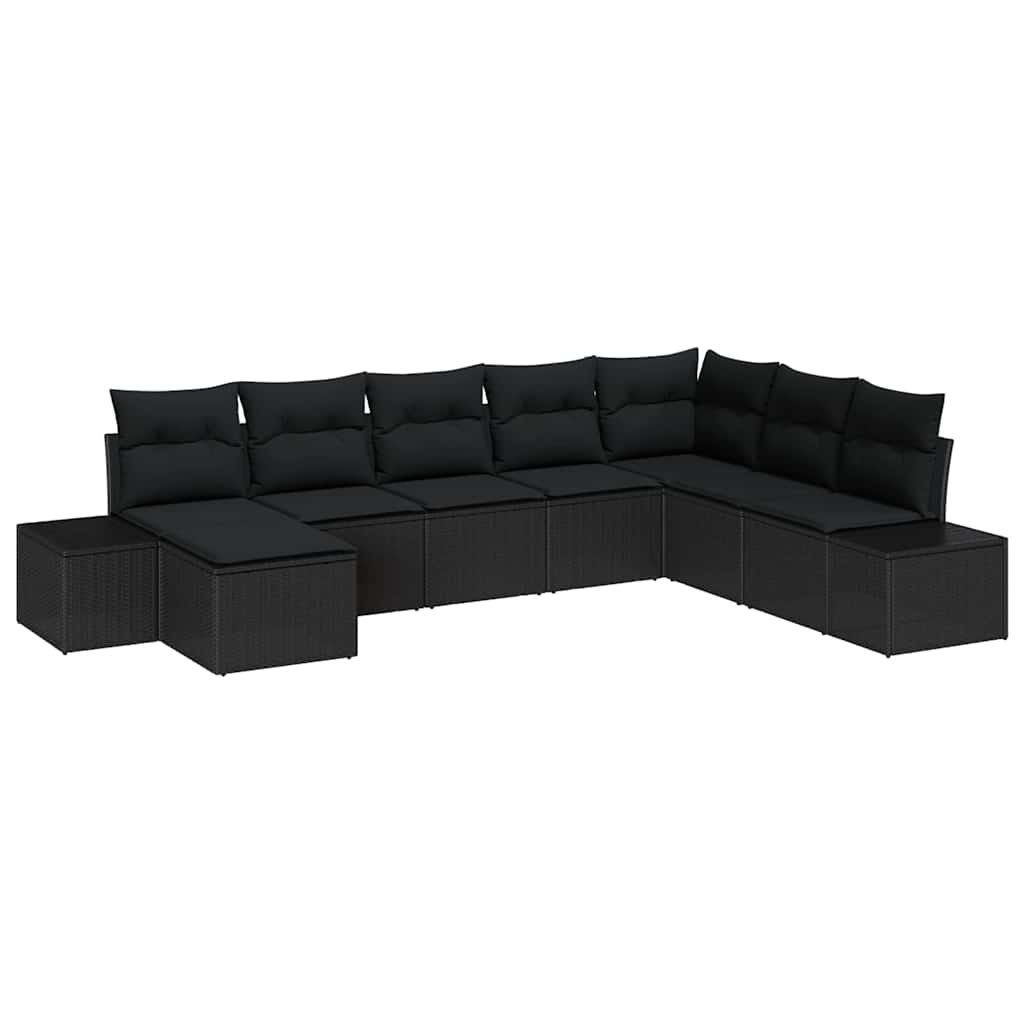 Zestaw Sof na Ogród 8 pcs 319 x 209 x 85 cm Polirattan Lumarko!