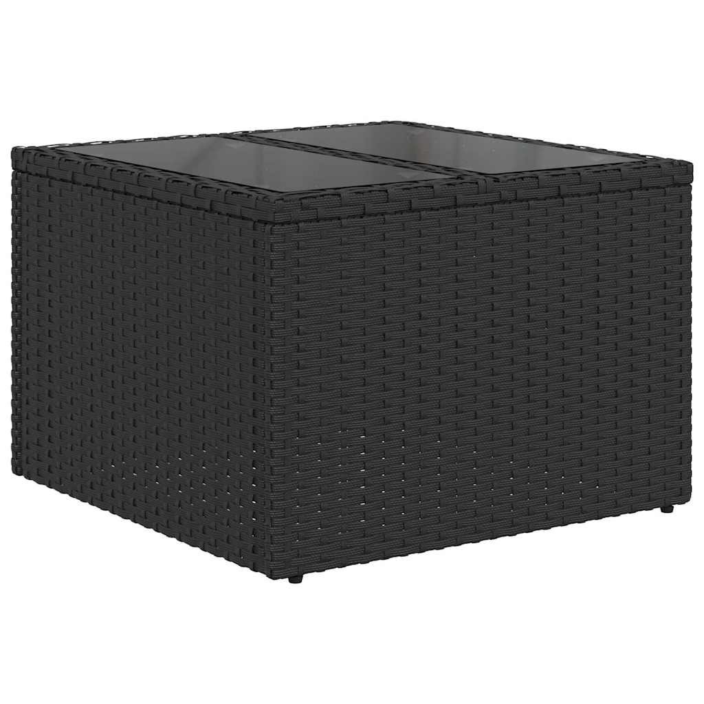 Zestaw Sof na Ogród 8 pcs Czarny, Kremowy 55 x 55 x 37 cm Lumarko!
