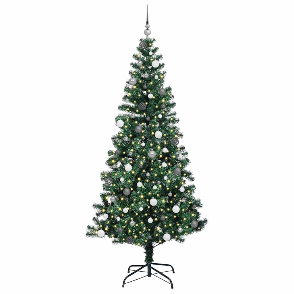 Sztuczna choinka Zielony 240 cm PVC Lumarko!