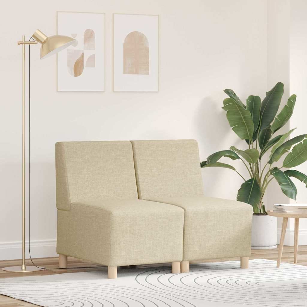 Fotel 2 pcs Kremowy 55 x 74 x 82 cm tkanina Lumarko!