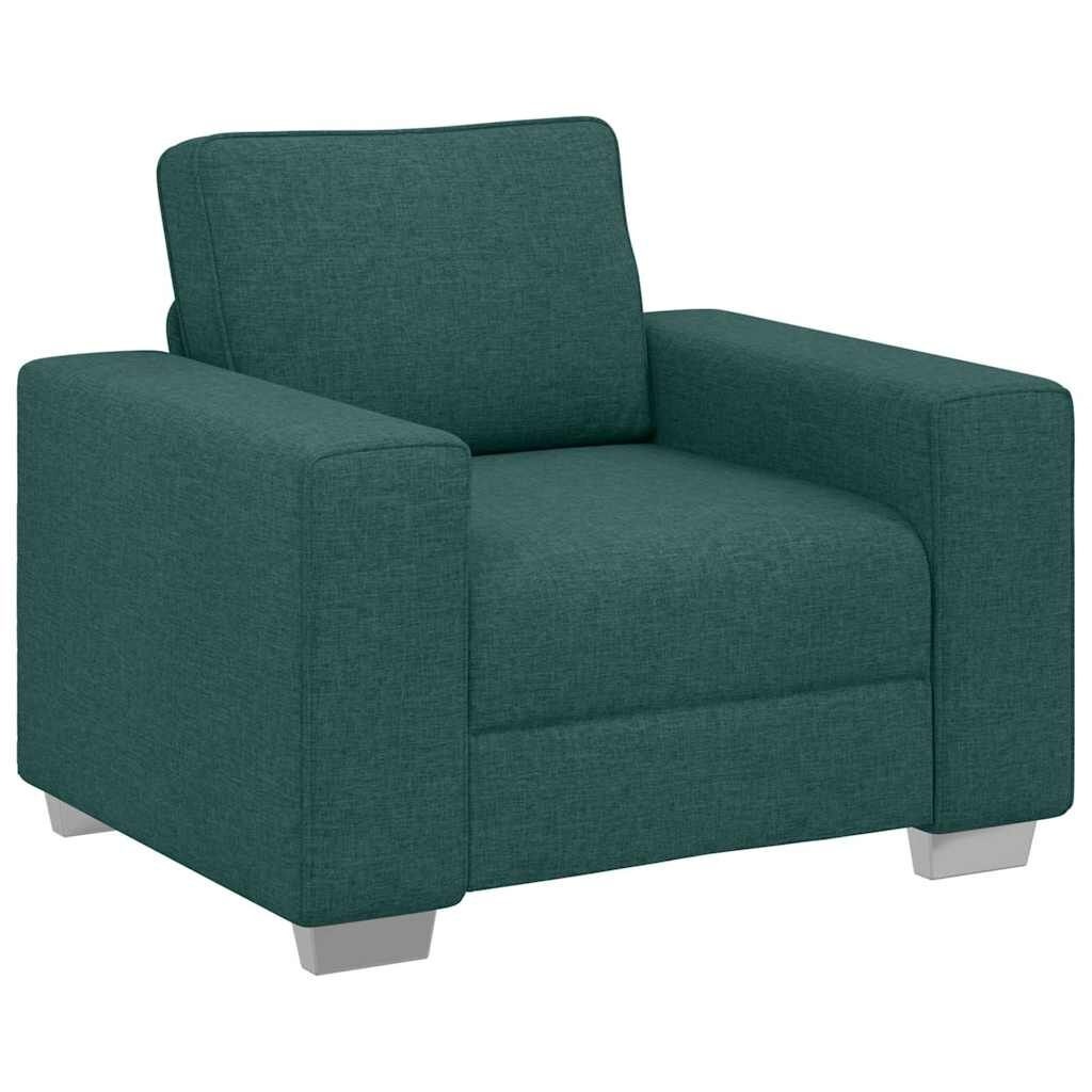 Fotel - 59 cm, ciemnozielony z tkaniny Lumarko!