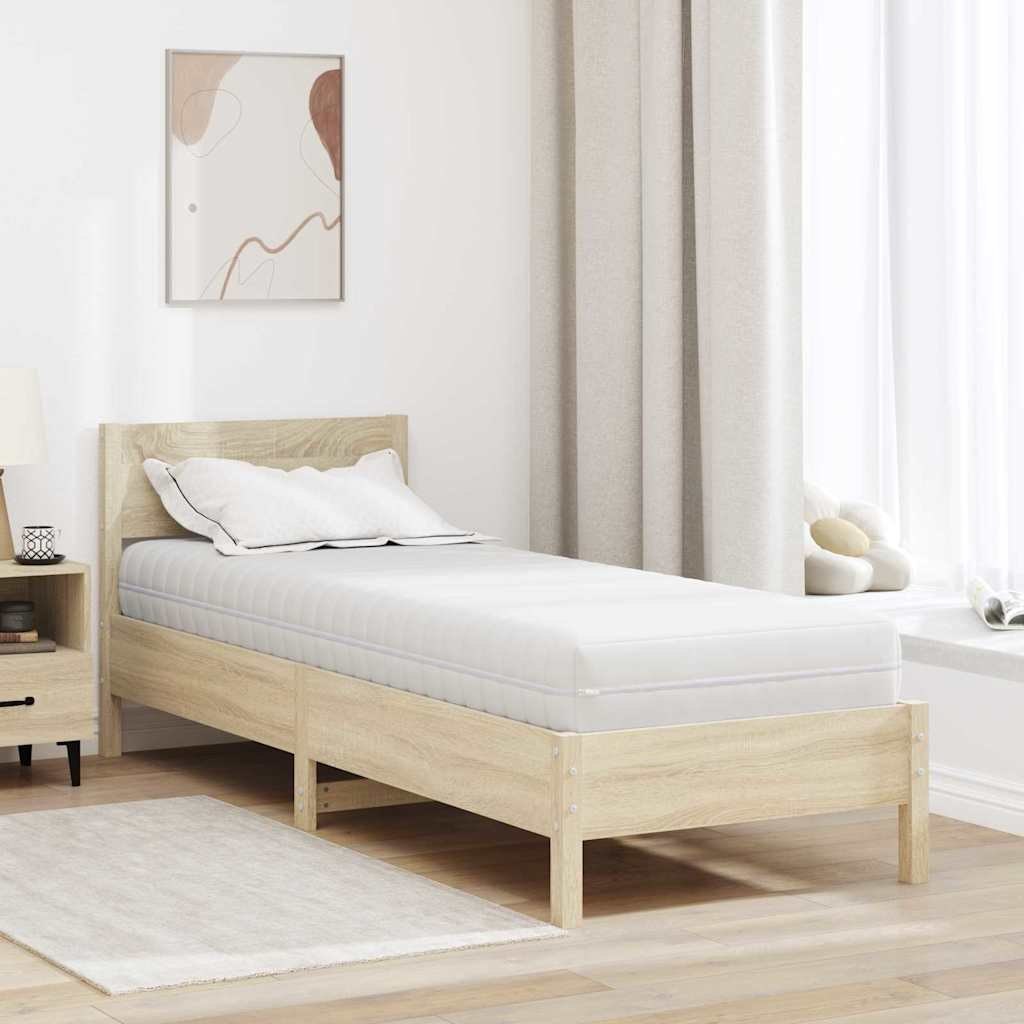 Materac Biały 70 x 200 cm Poliester Lumarko!