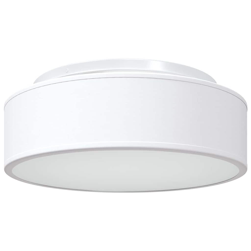 Lampa sufitowa biała Ø 38 cm materiał E27 Lumarko!