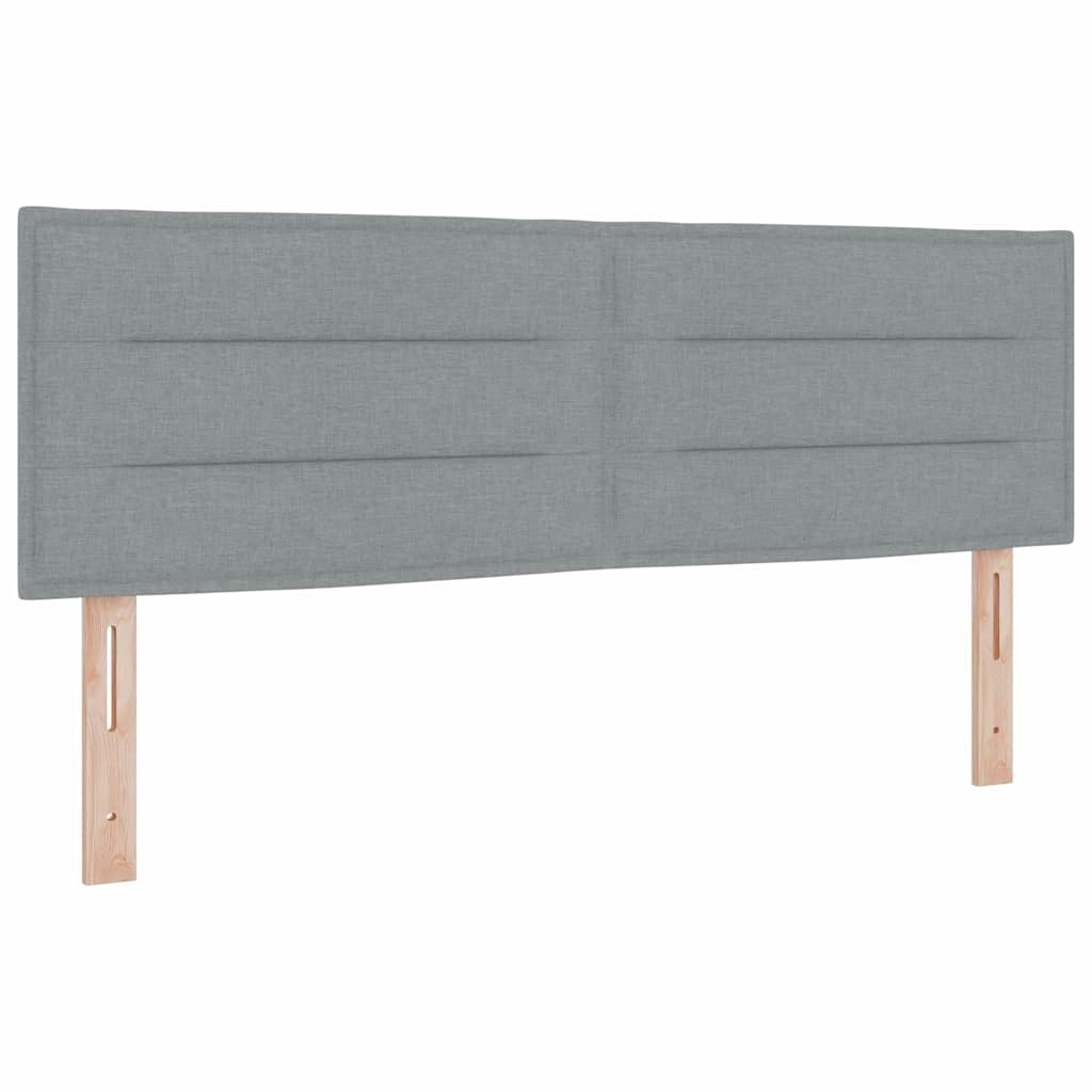 Wezgłowie z linii projektowej Jasnoszare 140 cm Tkanina Lumarko!
