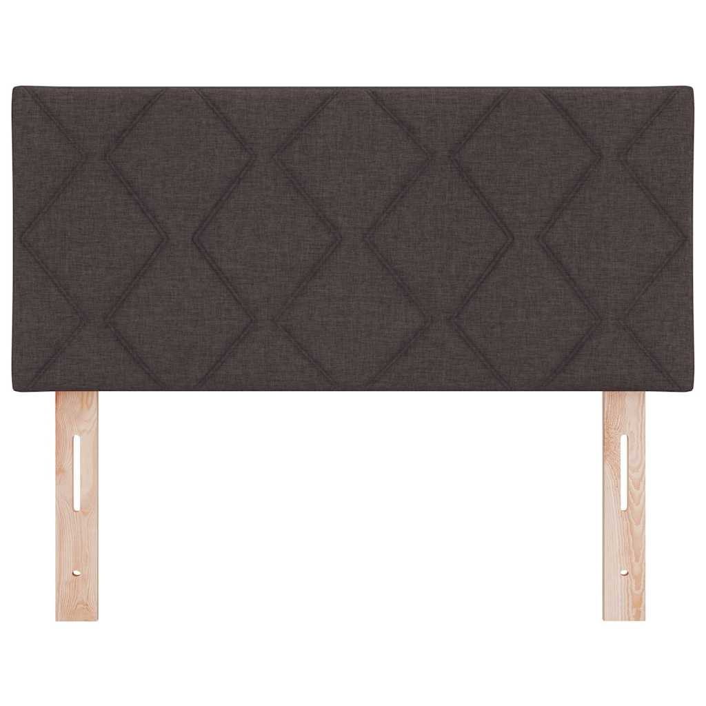 Wezgłowie w diamentowy wzór, ciemny brąz, 90 cm, materiał Lumarko!