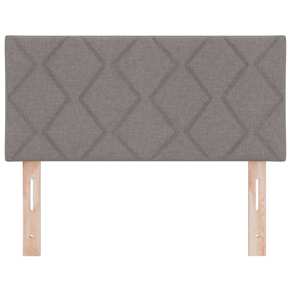 Wezgłowie z diamentowym wzorem w kolorze taupe, 90 cm, materiał: tapicerka Lumarko!