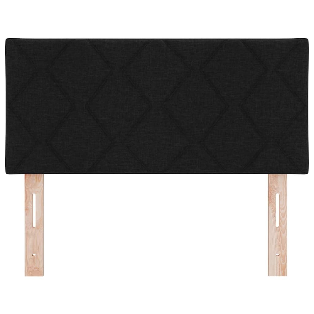 Wezgłowie Diamentowe Bloki Czarne 100 cm Tkanina Lumarko!