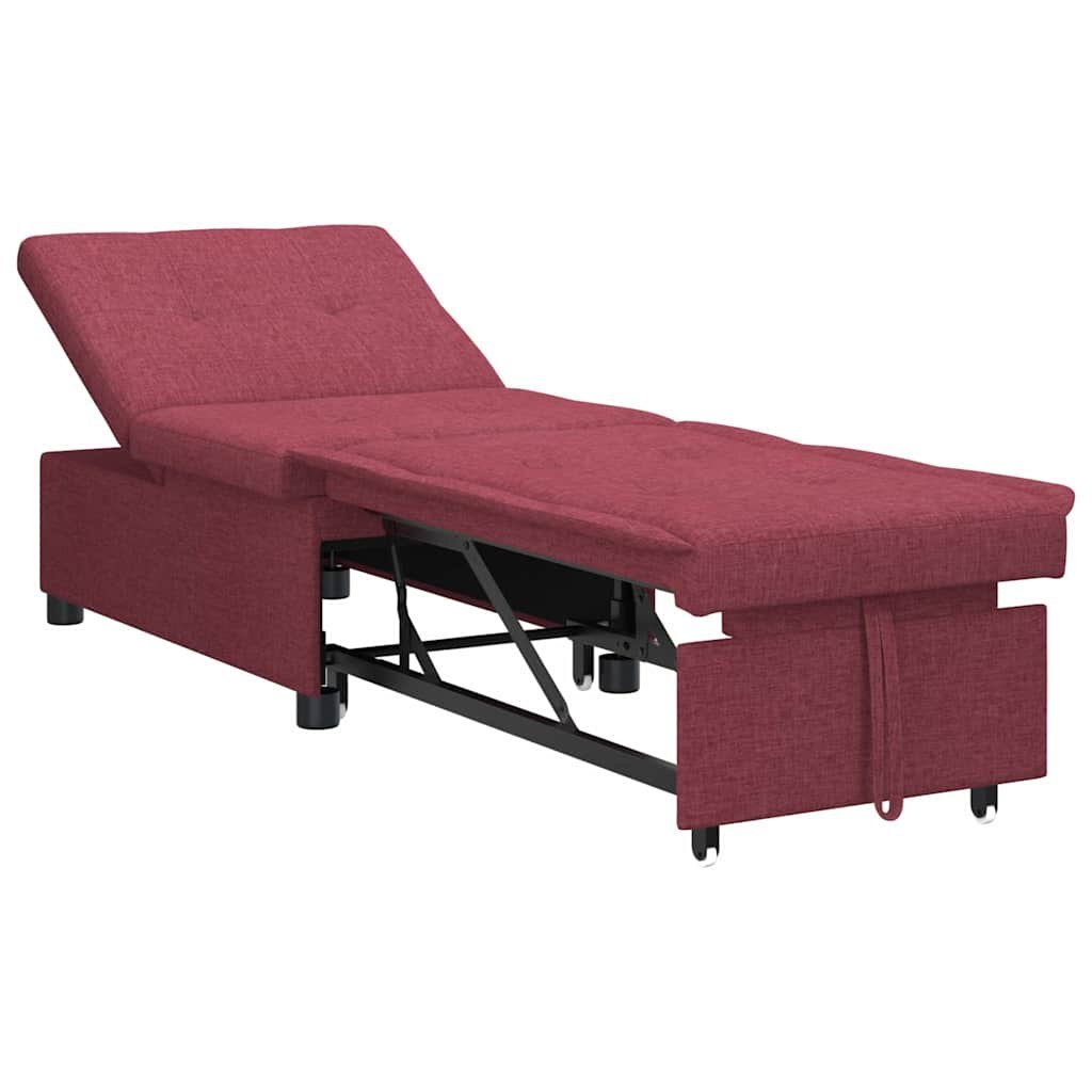 Sofa Bed Czerwony tkanina Lumarko!
