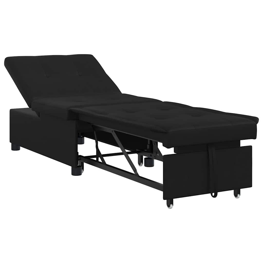 Sofa 3 w 1 w czarnej tkaninie od Lumarko!