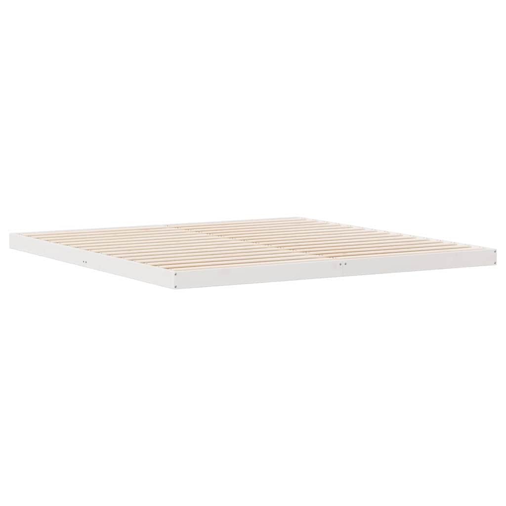 Łóżko Z Platformą 200x210 cm z Litego Drewna Sosnowego Lumarko!